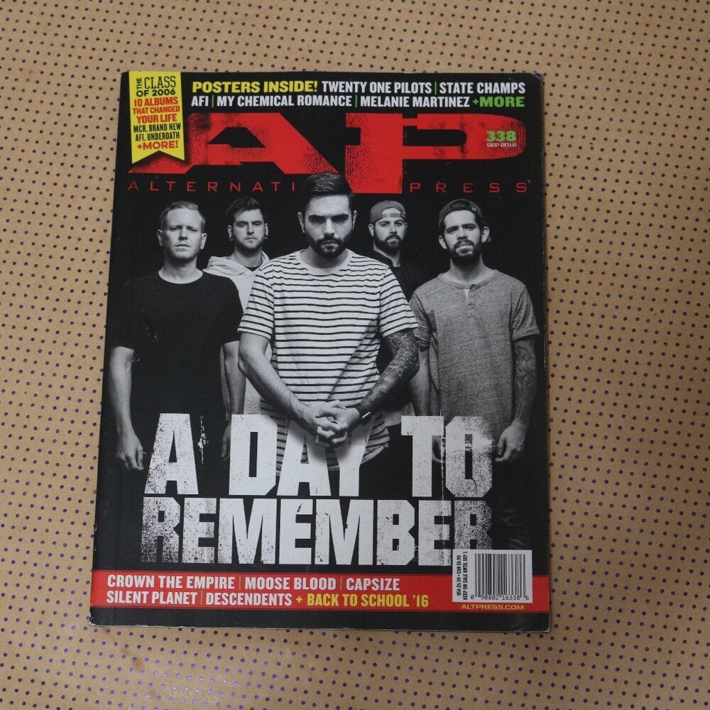 Alternative Press September 2016 #338 Magazine